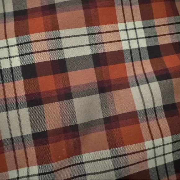 The Limited Plaid Pencil Skirt in Tan and Brown - Picture 4 of 11